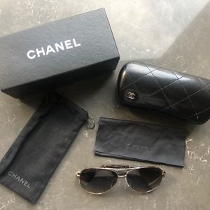 Chanel Pilot Sunglasses